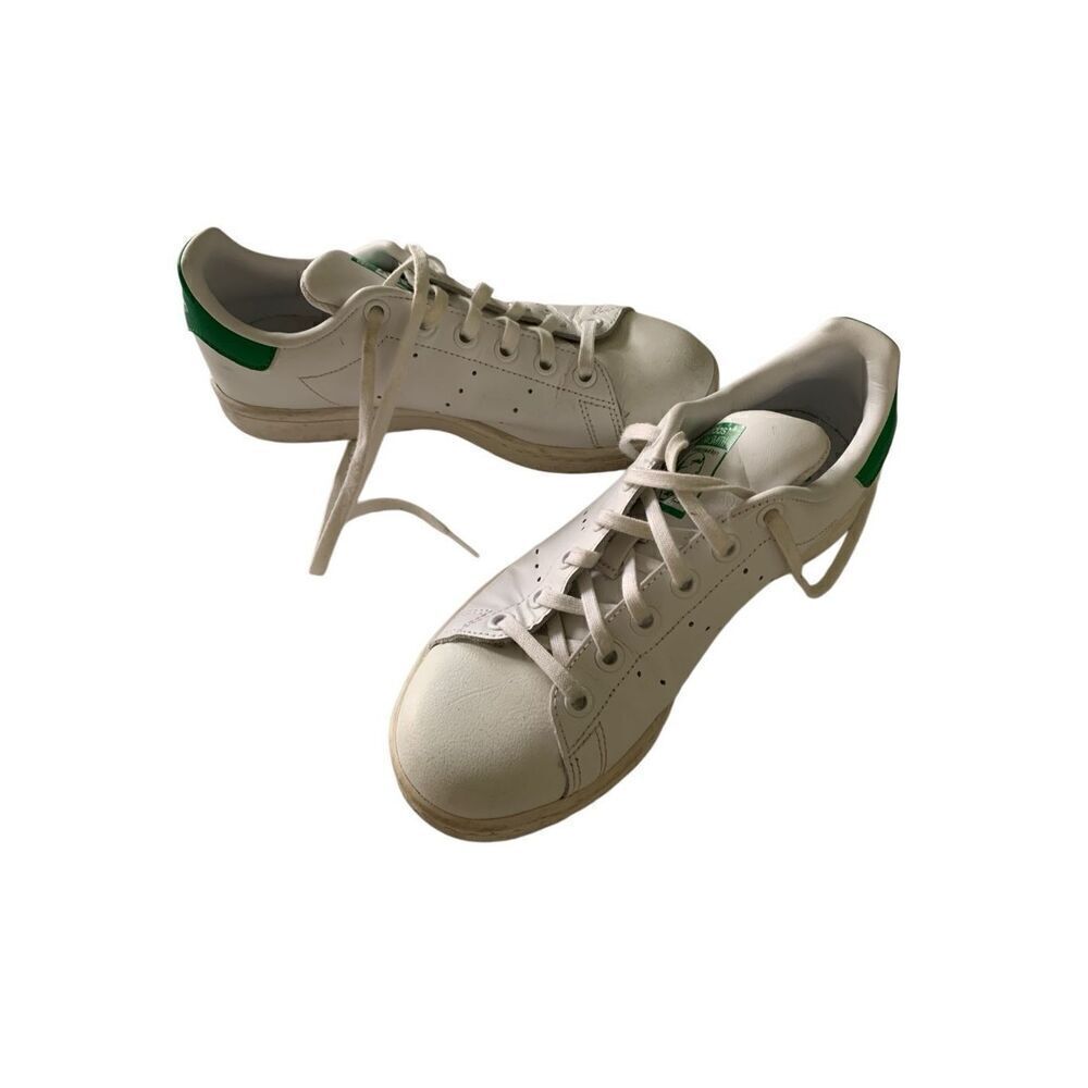 Adidas Stan Smith white shoes sneakers kids size 4
